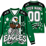 Chaotic Club Cool Mascot Game Day Long Sleeve Jersey