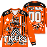Chaotic Club Cool Mascot Game Day Long Sleeve Jersey