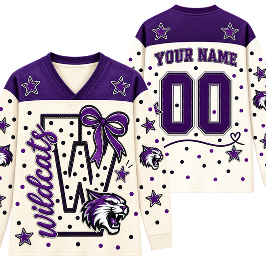 Chaotic Club Custom Coquette Bow Mascot Long Sleeve Jersey