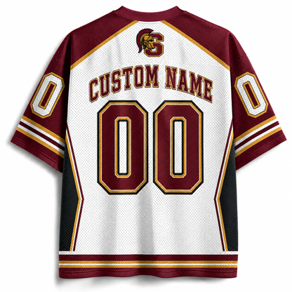 Chaotic Club Custom Game Day School Mascot Athletic Mesh Jersey