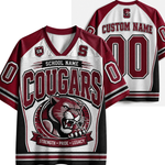 Chaotic Club Custom Game Day School Mascot Athletic Mesh Jersey