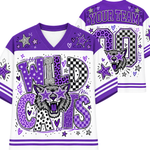Chaotic Club Mascot Star Glasses Game Day Mesh Jersey