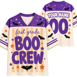 Chaotic Club Boo Crew Grade Level Halloween Sports Mesh Jersey