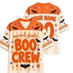 Chaotic Club Boo Crew Grade Level Halloween Sports Mesh Jersey
