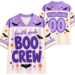 Chaotic Club Boo Crew Grade Level Halloween Sports Mesh Jersey
