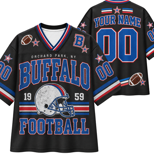 Chaotic Club Retro Mascot Game Day Football Mesh Jersey