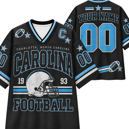 Chaotic Club Retro Mascot Game Day Football Mesh Jersey
