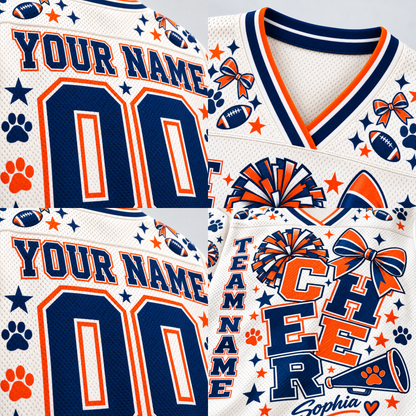 Chaotic Club Cheer Megaphone Game Day Sports Mesh Jersey