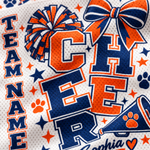 Chaotic Club Cheer Megaphone Game Day Sports Mesh Jersey