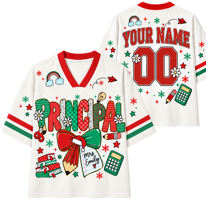 Chaotic Club School Staff Christmas School Mesh Jersey
