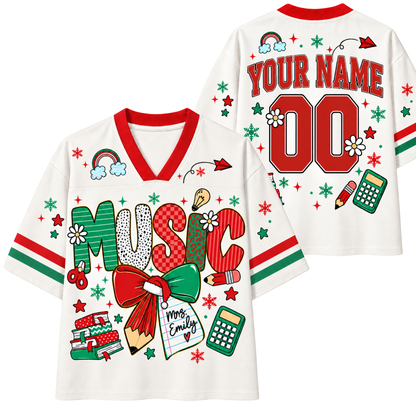 Chaotic Club School Staff Christmas School Mesh Jersey