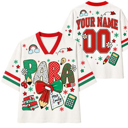 Chaotic Club School Staff Christmas School Mesh Jersey