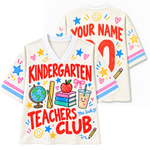 Chaotic Club Retro Level Grade Classroom Doodles Mesh Jersey