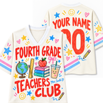 Chaotic Club Retro Level Grade Classroom Doodles Mesh Jersey