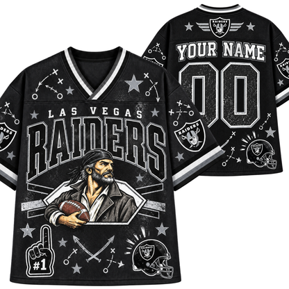 Chaotic Club Mascot Football Doodles Game Day Mesh Jersey