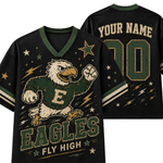 Chaotic Club Retro Mascot Lightning Game Day Mesh Jersey