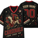 Chaotic Club Retro Mascot Lightning Game Day Mesh Jersey