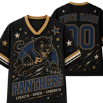 Chaotic Club Retro Mascot Lightning Game Day Mesh Jersey