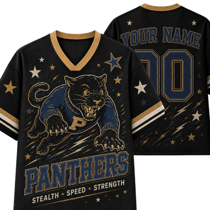 Chaotic Club Retro Mascot Lightning Game Day Mesh Jersey