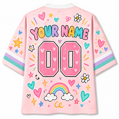 Chaotic Club Speech Therapy SLP Doodles Sports Mesh Jersey