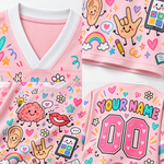Chaotic Club Speech Therapy SLP Doodles Sports Mesh Jersey