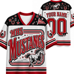 Chaotic Club Vintage Sports Mascot Graphic Mesh Jersey