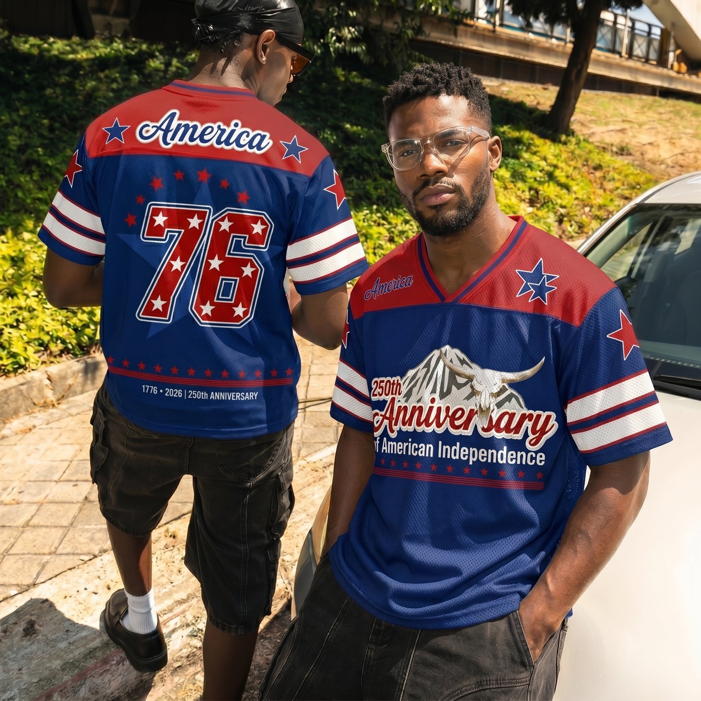 ChaoticClub 250th Anniversary of American Independence Mesh Jersey