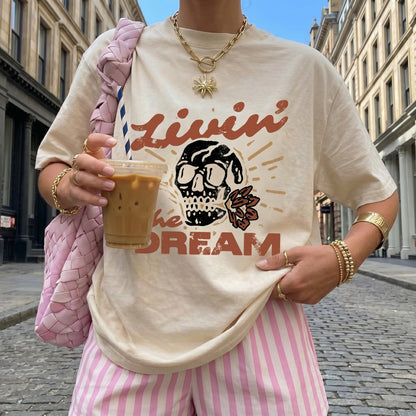 ChaoticClub Livin' the Dream Washed T- shirt