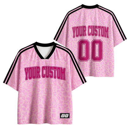 ChaoticClub Personalized Leopard Frenzy Mesh Jersey
