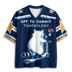 ChaoticClub Off To Commit Tomfoolery France Mesh Jersey