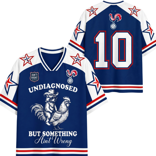 ChaoticClub Undiagnosed But Something Aint Wrong France Mesh Jersey