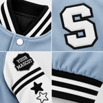 Chaotic Club Personalized School Name Mascot And Slogan Varsity Jacket