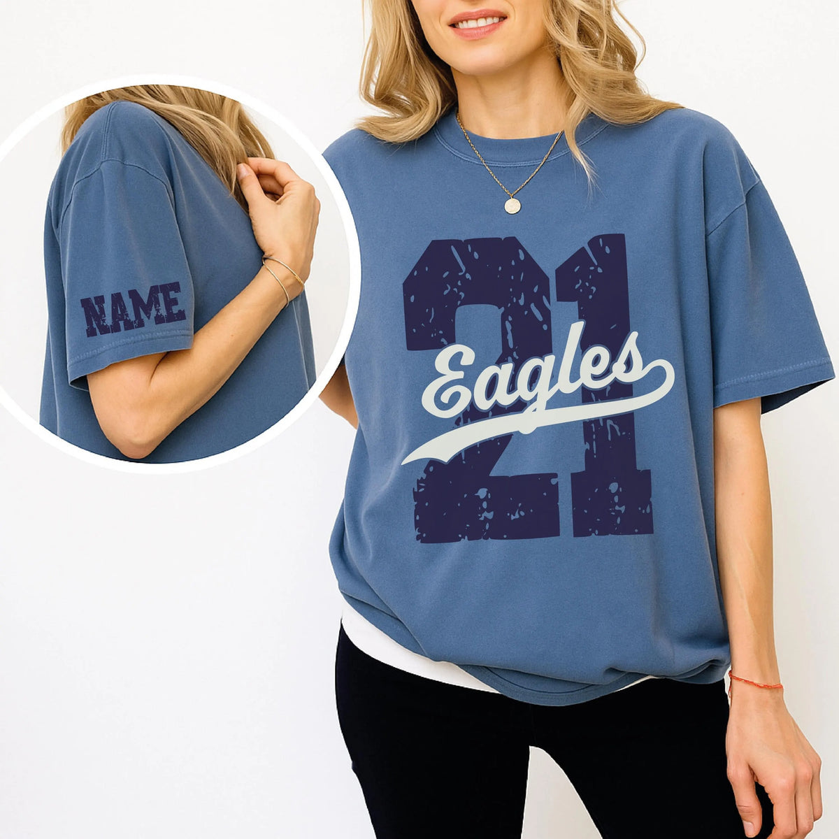 Chaotic Club Custom Number and Name Shirt Mascot  T-Shirt
