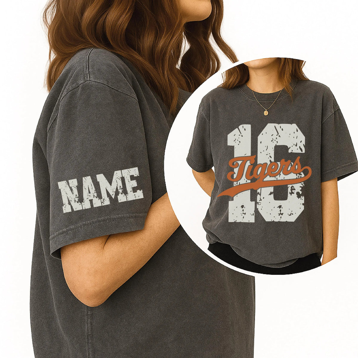 Chaotic Club Custom Number and Name Shirt Mascot  T-Shirt