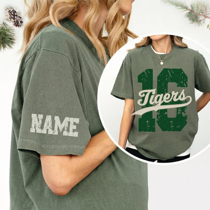 Chaotic Club Custom Number and Name Shirt Mascot  T-Shirt