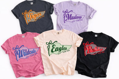 Chaotic Club Preppy Game Day Custom School Mascot T-Shirt