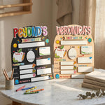 ChaoticClub First Day of School Back to School Kid Gift Personalized