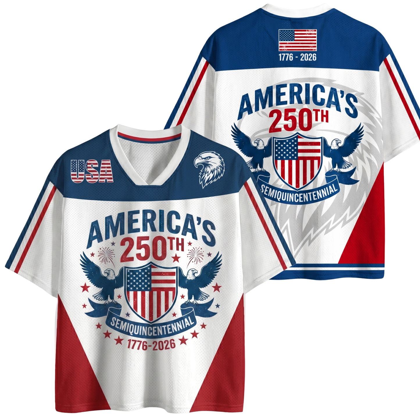 ChaoticClub USA 250th Anniversary Mesh Jersey