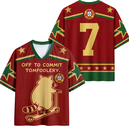 ChaoticClub Off To Commit Tomfoolery Portugal Mesh Jersey