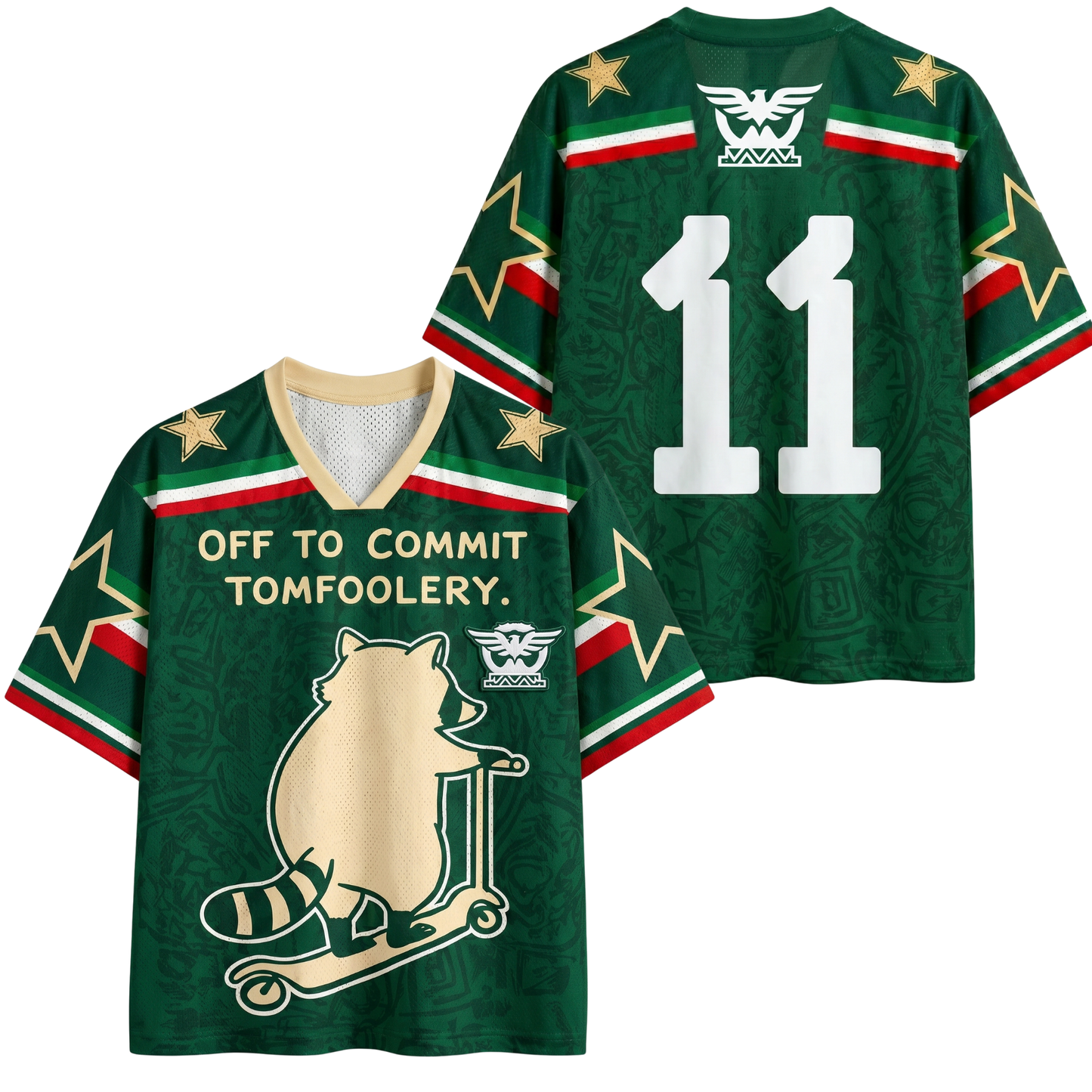 ChaoticClub Off To Commit Tomfoolery Mexico Mesh Jersey