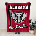 Chaotic Club Personalized College Mascot Fleece Blanket