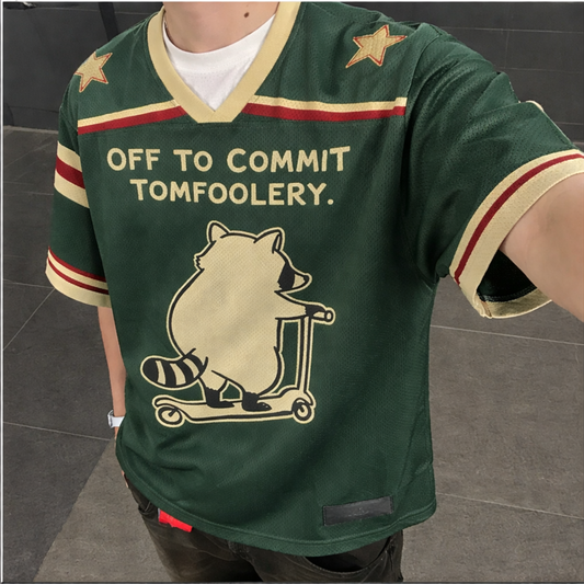 ChaoticClub Off To Commit Tomfoolery Mesh Jersey