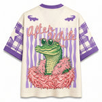 ChaoticClub Striped Later After While Gator Mesh Jersey