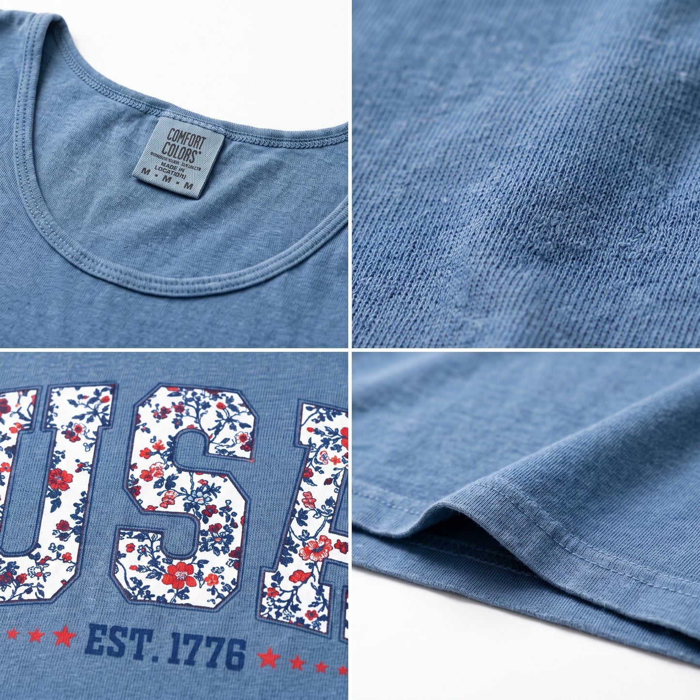 ChaoticClub Flower USA Tank Top