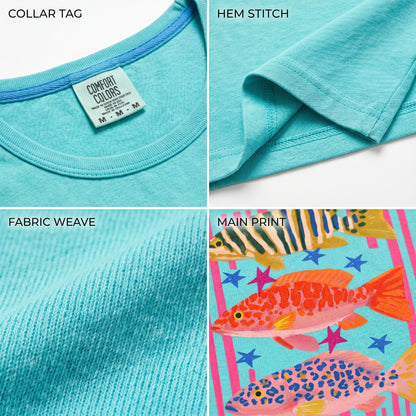 ChaoticClub Preppy Fish Tank Top
