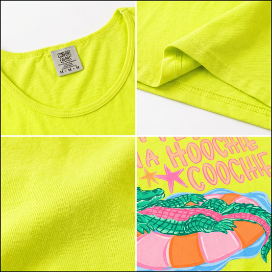 ChaoticClub Hotter Than A Hoochie Coochie Gator Tank Top