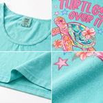 ChaoticClub Turtley Over It Summer Tank Top