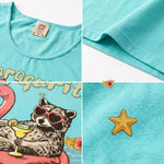 ChaoticClub Raccoon Margarita Summer Tank Top