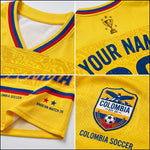 ChaoticClub Colombia Soccer Personalized Mesh Jersey
