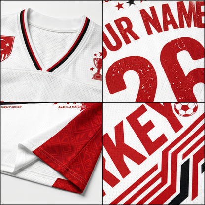 ChaoticClub Turkey Soccer Personalized Mesh Jersey